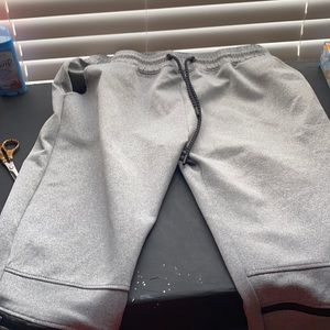 Gray sweats